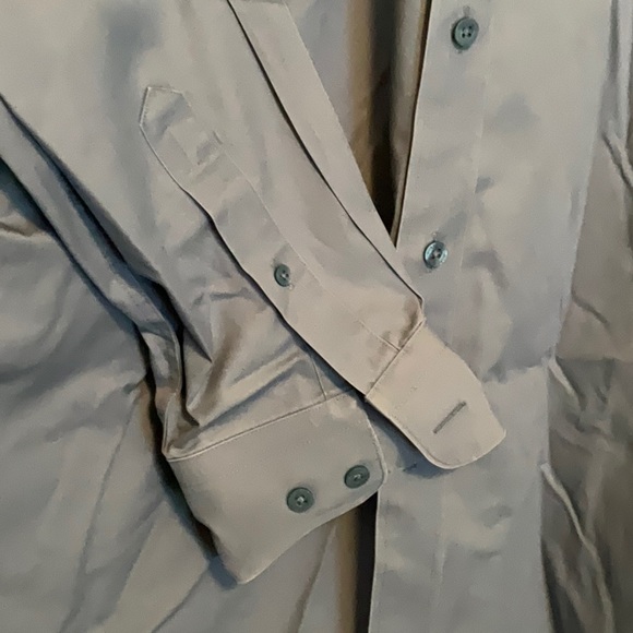 Nordstrom Mens Blue Dress shirt XL Traditional fit Wrinkle Free Smartcare - Picture 4 of 5